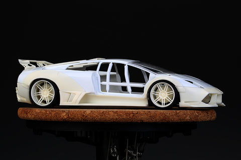 Hobby Design HD03-0500 1/24 LB-WORKS Lamborghini Murciélago LP670 Transkit (for Aoshima) (Resin + Photo-etched parts + Decals + Metal logo)