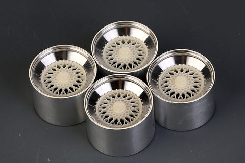 Hobby Design HD03-0507 1/24 18-inch BBS RS Wheels for JDM Series (Resin + Metal Wheels + Decals)