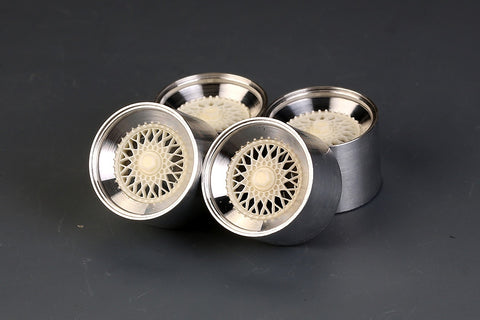 Hobby Design HD03-0507 1/24 18-inch BBS RS Wheels for JDM Series (Resin + Metal Wheels + Decals)