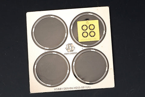 Hobby Design HD03-0511 1/24 18-inch RB Custom Wheels for JDM Series (Resin + Metal Wheels + Photo-etched Parts)