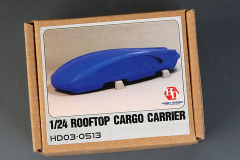 Hobby Design HD03-0513 1/24 Rooftop Cargo Box A (Resin + Decal)