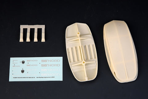 Hobby Design HD03-0513 1/24 Rooftop Cargo Box A (Resin + Decal)