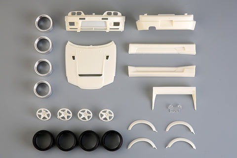 Hobby Design HD03-0515 1/24 Nissan R33 400R Detail-Up Set (for Tamiya 24145) (Resin + Photo-etched parts + Decals + Metal parts)