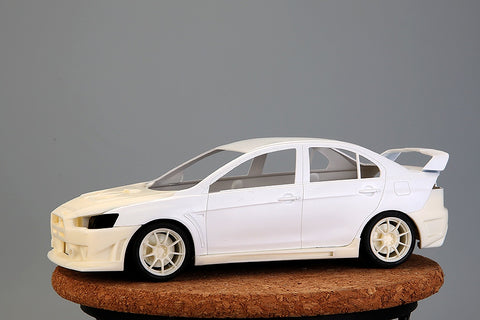 Hobby Design HD03-0524 1/24 Mitsubishi Lancer Evolution X FQ-400 (for Aoshima) (Resin + Photo-etched parts + Decals + Metal logo)