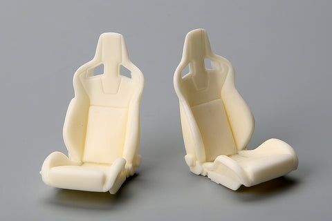 Hobby Design HD03-0529 1/24 Sports Seat (D) (Resin + Decal)