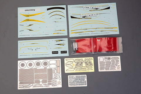 Hobby Design HD03-0539 1/24 Varis Mitsubishi Lancer Evolution X Wide Body Kit (for Aoshima) (Resin + Photo-etched parts + Decals + Metal parts)