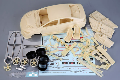 Hobby Design HD03-0540 1/24 Varis Subaru STI (VAB) Full Detail Kit (Resin + Photo-etched parts + Decals + Metal wheels + Metal parts)