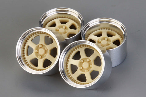 Hobby Design HD03-0549 1/24 18-inch Work Meister L1 Wheel Set (Resin & Metal)