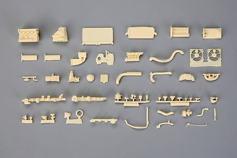 Hobby Design HD03-0551 1/24 Mitsubishi 4G63 Engine Detail Set (Resin + Photo-etched Parts + Metal Parts)