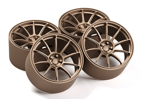 Hobby Design HD03-0558 1/24 18-inch Rays ZE40 wheels