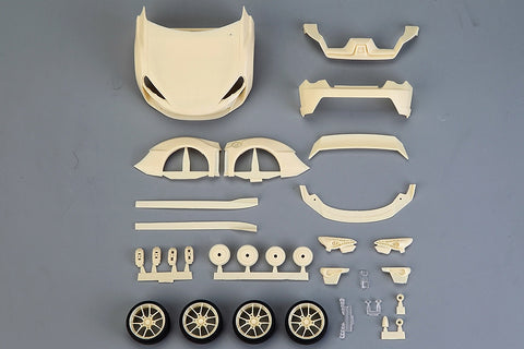 Hobby Design HD03-0561 1/24 Artisan Spirits FT86 Wide Body Kit (for Tamiya 24323) (Resin + Photo-etched parts + Decals + Metal parts)