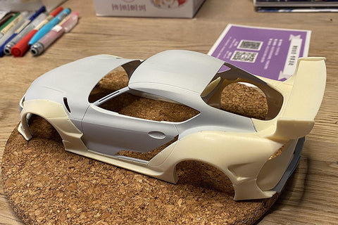 Hobby Design HD03-0564 1/24 Rocket Bunny Toyota Supra (A) (for Tamiya 24351) (Resin + Photo-etched parts + Decals + Metal parts + Metal wheels + Metal logo)