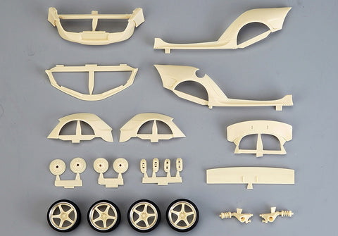 Hobby Design HD03-0565 1/24 Rocket Bunny Toyota Supra (B) (for Tamiya 24351) (Resin + Photo-etched parts + Decals + Metal parts + Metal wheels + Metal logo)