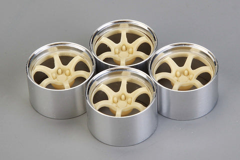 Hobby Design HD03-0566 1/24 17-inch ADVAN RG-D2 Wheels (Resin + Metal Wheels)