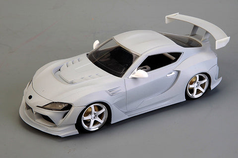 Hobby Design HD03-0591 1/24 Vairs Supreme GR Supra (A90) Transkit (Resin + Photo-etched parts + Decals + Metal parts + Metal wheels + Metal logo)