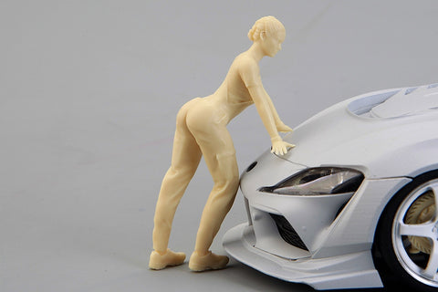 Hobby Design HD03-0594 1/24 Pretty Lady (H) (Automobile Mechanic)