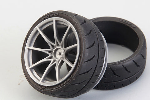 Hobby Design HD03-0598 1/24 20-inch Toyo R888R (245/30 R20) Tire
