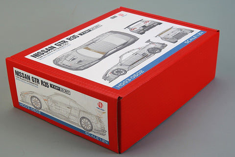 Hobby Design HD03-0602 1/24 Nissan GT-R R35 Top Secret Transkit (Resin + Photo-etched parts + Decals + Metal parts + Metal logo)