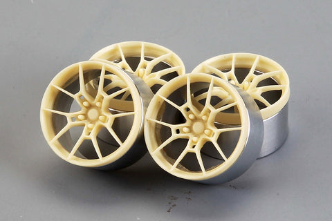 Hobby Design HD03-0603 1/24 18-inch Rays G025 Wheels (Resin + Metal Wheels)