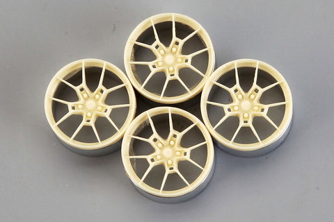 Hobby Design HD03-0603 1/24 18-inch Rays G025 Wheels (Resin + Metal Wheels)