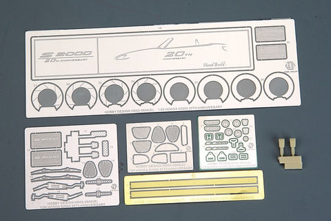 Hobby Design HD03-0606 1/24 Honda S2000 20th Anniversary (for Tamiya) 24245 (Photo-etched parts + Resin + Decals)