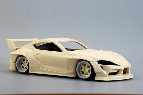 Hobby Design HD03-0609 1/24 LB-Works Supra (A90) (Ver.C) Transkit (Resin + Photo-etched parts + Decals + Metal parts + Metal logo)