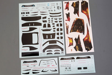 Hobby Design HD03-0618 1/24 JS' Racing Honda S2000 "Maou" Full Detail Kit (Resin + Photo-etched parts + Decals + Metal parts + Metal logo)