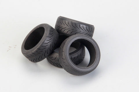 Hobby Design HD03-0619 1/24 16-inch Toyo R888 Tires (for Tamiya) 240Z