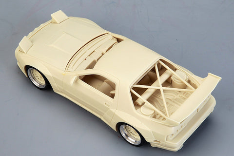 Hobby Design HD03-0620 1/24 Rocket Bunny Mazda RX-7 (FC3S) Full Detail Kit (Resin + Photo-etched parts + Decals + Metal wheels + Metal parts + Metal logo)