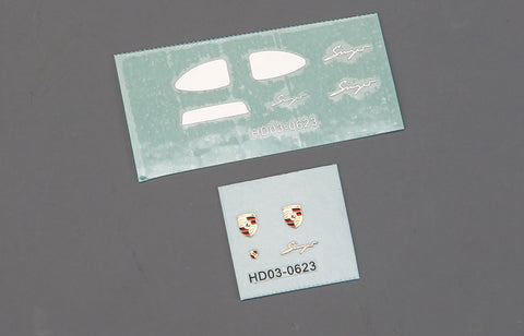 Hobby Design HD03-0623 1/24 Porsche 911 DLS Full Detail Kit (Resin + Photo-etched parts + Decals + Metal parts + Metal logo)