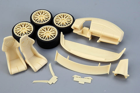 Hobby Design HD03-0631 1/24 Lexus LFA Nürburgring Package (for Tamiya 24319) (Resin + Decals + Photo-etched parts)