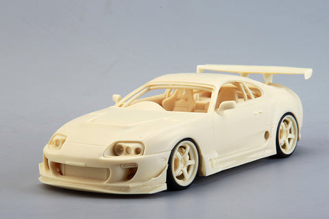 Hobby Design HD03-0644 1/24 Ridox Supra JZA80 Full Detail Kit (Resin + Photo-etched parts + Decals + Metal parts)