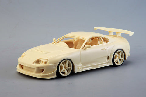 Hobby Design HD03-0644 1/24 Ridox Supra JZA80 Full Detail Kit (Resin + Photo-etched parts + Decals + Metal parts)