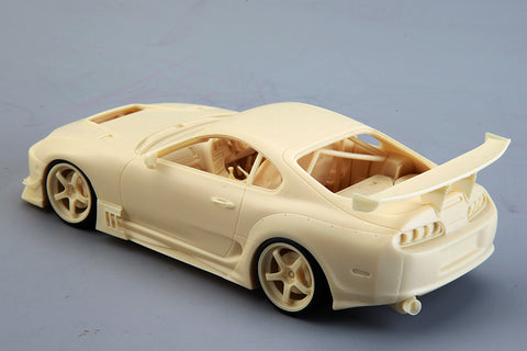 Hobby Design HD03-0644 1/24 Ridox Supra JZA80 Full Detail Kit (Resin + Photo-etched parts + Decals + Metal parts)