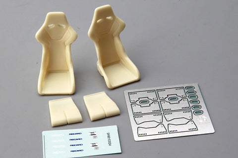 Hobby Design HD03-0645 1/24 RECARO RS-G Seat (Resin + Decals + Photo-etched parts)