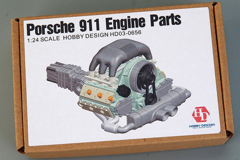 Hobby Design HD03-0656 1/24 Porsche 911 Engine Parts Detail Set