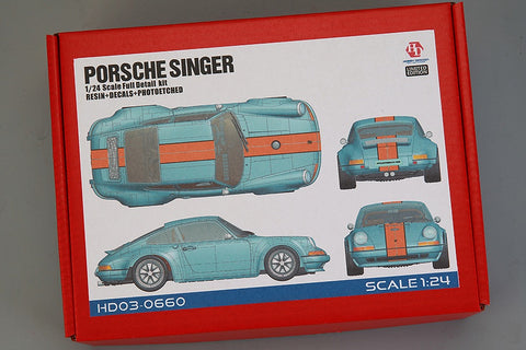 Hobby Design HD03-0660 1/24 Porsche 911 Singer Full Detail Kit