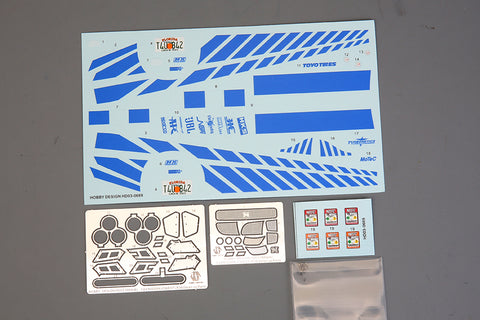 Hobby Design HD03-0669 1/24 C-West Nissan Skyline GT-R R34 Detail-Up Parts (for Tamiya 24210) (Resin + Photo-etched Parts + Metal Parts)