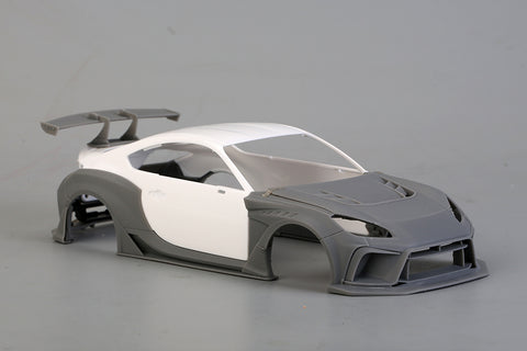 Hobby Design HD03-0676 1/24 VARIS GR86 Wide Body Detail-Up Parts for Tamiya (24361) (Resin + PE + Metal Parts + Decals)