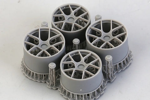 Hobby Design HD03-0681 1/24 Porsche 911 GT3 RS Wheel Set (1)