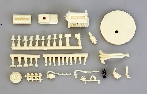 Hobby Design HD03-0685 1/24 B16 Engine Parts (Photo-etched parts + Metal parts + Resin parts)