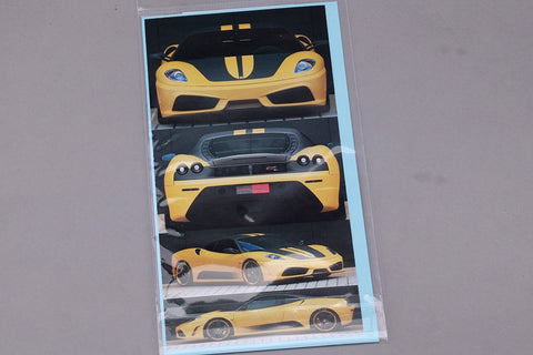 Hobby Design HD04-0042 1/24 Novitec Rosso Ferrari F430 Scuderia 747 Edition Decal