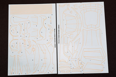 Hobby Design HD04-0121 1/24 LP700 "Lines of Burst" Collection Decals