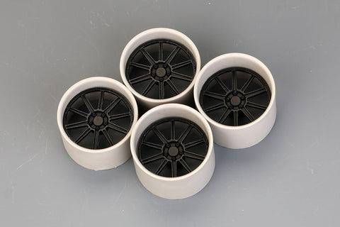 Hobby Design HD04-0132 1/24 For LB R35 Combat Style HD03-0347 (Decals + Photo-etched Parts + Resin Wheels)