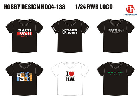 Hobby Design HD04-0138 1/24 RWB Logo Decal