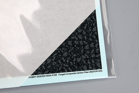 Hobby Design HD04-0165 1/24 Forged Composite Carbon Fiber Decal - [M]