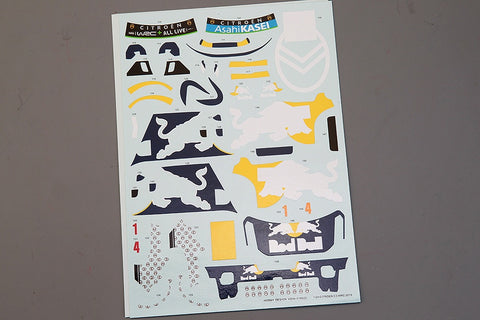 Hobby Design HD04-0185 1/24 Citroën C3 WRC 2019 Decals
