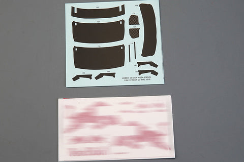 Hobby Design HD04-0185 1/24 Citroën C3 WRC 2019 Decals