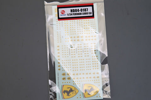 Hobby Design HD04-0187 1/24 Ferrari Logo (A) Decal