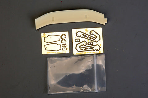 Hobby Design HD04-0191 1/24 Audi R8 LMS GT3 Team WRT Silver Cup 24h 2022 Winner Detail-Up Parts (for Meng Model CS-006) (Decals + Photo-etched parts + Resin + Metal parts)